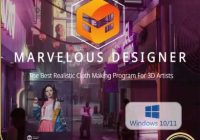 Marvelous Designer Enterprise 2025.0.133 3D 의상 디자인 사전 활성화-wsload