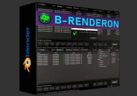 Blender[독립적인 일괄 렌더링 관리자] B-Renderon v4.0 2025-wsload